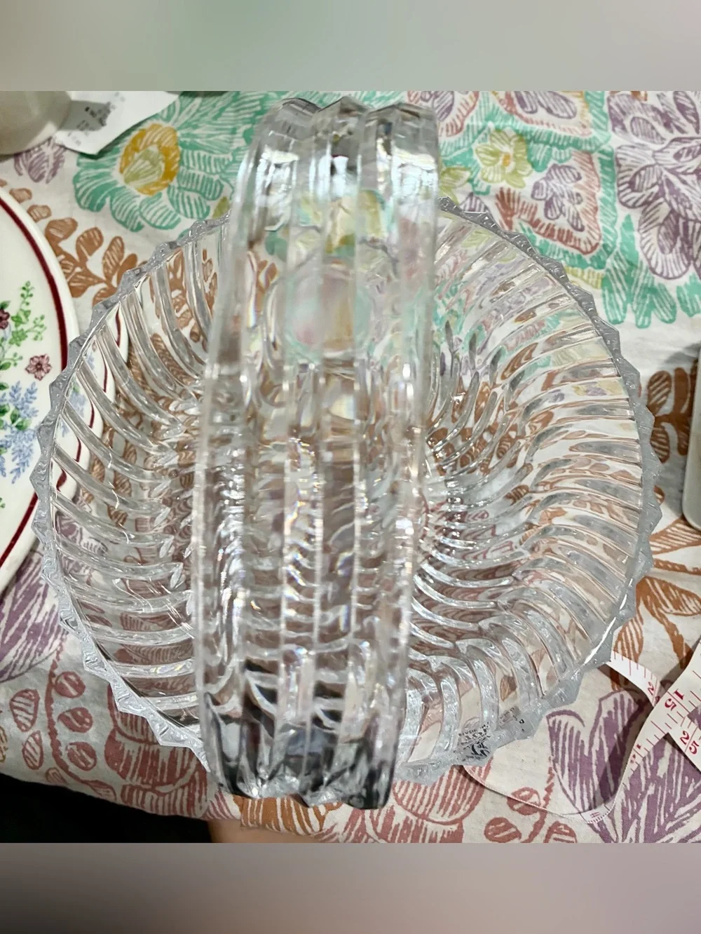 Towle Crystal 1980s vintage